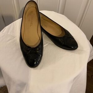 Chanel Black Balet Flats size 42